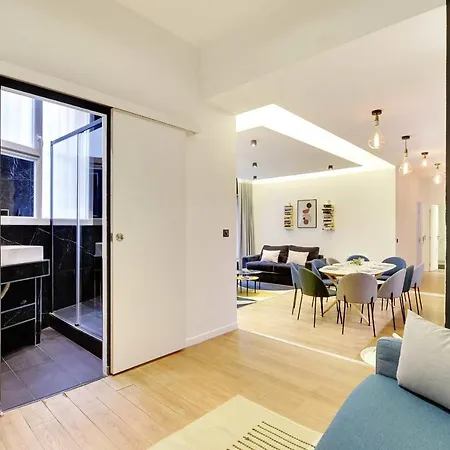Spacious - 2b-10p - Ac - Marais Appartamento